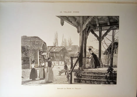 Le Village Suisse à L'exposition Nationale Suisse Genève 1896.. Collectif-Exposition-Suisse 