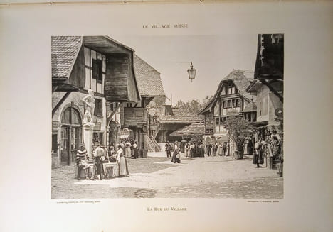 Le Village Suisse à L'exposition Nationale Suisse Genève 1896.. Collectif-Exposition-Suisse 
