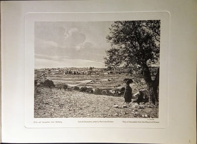 Souvenir de Jérusalem.