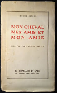 Mon cheval, mes amis et mon amie.