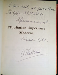 L'Equitation Supérieure Moderne.