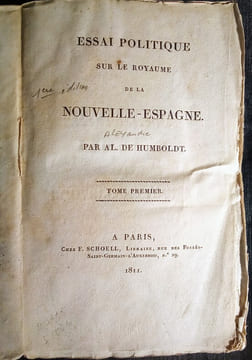 Essai Politique sur le Royaume de la Nouvelle-Espagne.. HUMBOLDT (Alexandre De)
