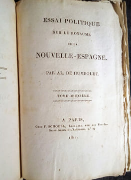 Essai Politique sur le Royaume de la Nouvelle-Espagne.. HUMBOLDT (Alexandre De)