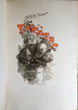 Paris Vivant – Le Théâtre.. SARCEY (Francique)