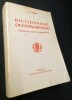 Dictionnaire Occitan-Français d'après les parlers languedociens.. ALIBERT (Louis)