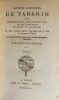 Oeuvres complètes de Tabarin.. TABARIN ( Antoine Girard, dit)