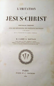 L'Imitation de JÉSUS-CHRIST.