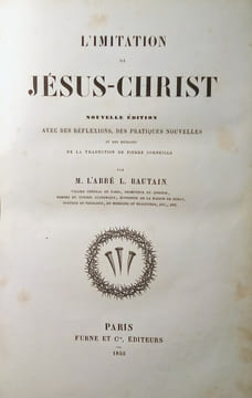 L'Imitation de JÉSUS-CHRIST.. BAUTAIN (L'Abbé L.)