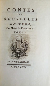 Contes et Nouvelles en Vers, par M. De La Fontaine.. FONTAINE (Jean de la) & EISEN (Charles)