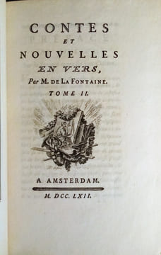 Contes et Nouvelles en Vers, par M. De La Fontaine.. FONTAINE (Jean de la) & EISEN (Charles)