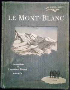 Le Mont-Blanc de près et de loin.