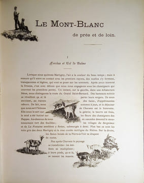 Le Mont-Blanc de près et de loin.. BAUD-BOVY (Daniel)