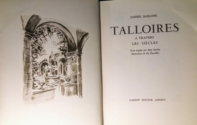 TALLOIRES à travers les siècles.