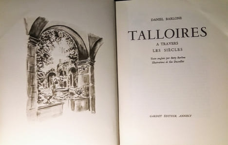 TALLOIRES à travers les siècles.. BARLONE (Daniel)