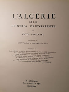 L'Algérie et les Peintres Orientalistes.