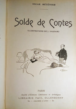 Les Conteurs Joyeux.. XANROF; MÉTÉNIER (Oscar); FRANCHEVILLE (Robert) et MAUPASSANT (Guy de)