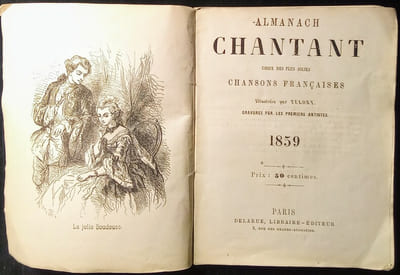 Almanach Chantant. Choix des plus jolies Chansons Françaises.