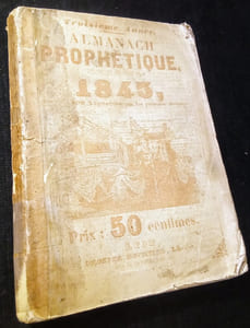 Almanach Prophétique, Pittoresque et Utile, pour 1843.