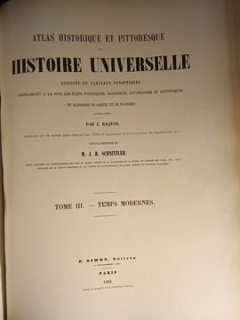 Atlas Historique et Pittoresque,. BAQUOL (J.) & SCHNITZLER (J. H.)