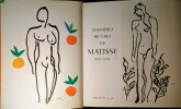 Dernières Oeuvres de Matisse 1950-1954.. MATISSE (Henri) & VERVE