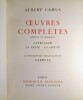 Oeuvres Complètes.. CAMUS (Albert)