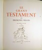 Le Grant Testament de François Villon.. VILLON (Françoys)