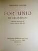 Fortunio ou L'Eldorado.. GAUTIER (Th&eacute;ophile)