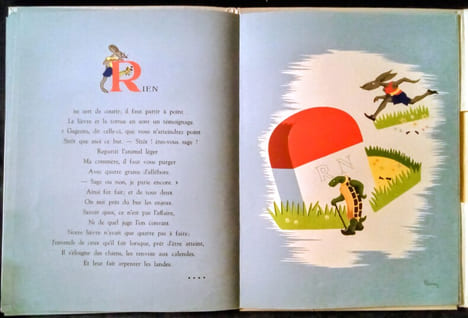 6 Fables de Jean de La Fontaine, présentées par Paul de Klein.. KLEIN (Paul G.)