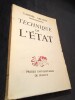 Technique de l'&Eacute;tat.. ARDANT (Gabriel)