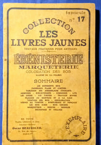 Ébénisterie.