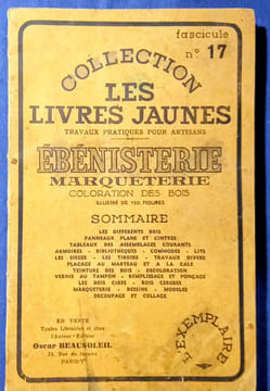 Ébénisterie.. BEAUSOLEIL (Oscar)