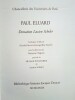 Paul &Eacute;LUARD – Donation Lucien Scheler.. SCHELER (Lucien)