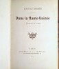 Dans la Haute-Guin&eacute;e (Journal de route).. LOUIS LE BARBIER