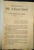 Principes Fondamentaux de L'&Eacute;lection et de La Vraie Repr&eacute;sentation Nationale.. RIVES (J.)