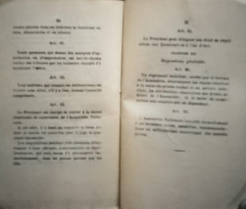 Règlement de L'Assemblée Nationale.