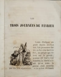 Les Journées de Février. Histoire illustrée de la Liberté Reconquise.
