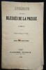 Apologue sur les Bless&eacute;s de la Presse, par Timon (Publi&eacute; en Belgique en 1836).. TIMON (Cormenin dit, Louis baron de)