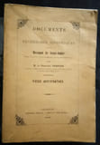 Documents VI-VII Savoie. TREPIER (Chanoine) 