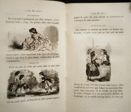 Jeux et Exercices des Jeunes Filles.. CHABREUL( Mme De)