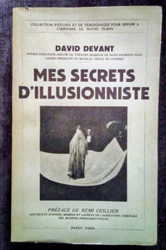 Mes Secrets d'Illusionniste.. DEVANT (David.)