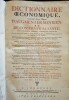 Dictionnaire Oeconomique, Contenant divers Moyens D' Augmenter Son Bien, et de Conserver Sa Sant&eacute;.. NOEL CHOMEL (M. ) & MARRET (J.)