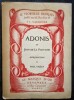 Adonis.. LA FONTAINE (Jean de )