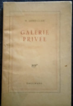 Galerie Privée.. SAINT-CLAIR (M.)