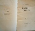 Galerie Priv&eacute;e.. SAINT-CLAIR (M.)