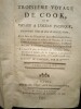 Troisi&egrave;me Voyage de COOK. Tome 1er seul.. COOK (Capitaine James)