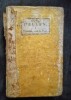 Troisi&egrave;me Voyage de COOK. Tome 1er seul.. COOK (Capitaine James)