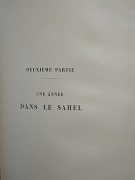 SAHARA et SAHEL.. FROMENTIN (Eugène)