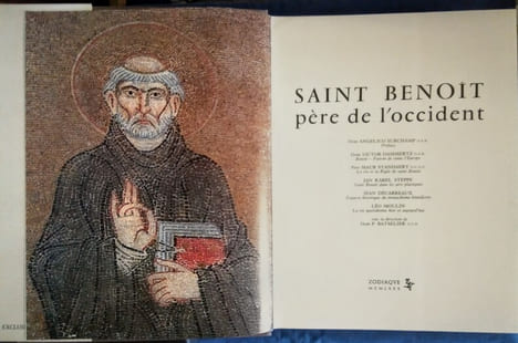 SAINT BENOÎT père de l'occident.. BATSELIER (Dom P. O.S.B)