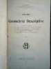 Cours de G&eacute;om&eacute;trie Descriptive.. BLOCH (S.)