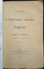 L'Organisation militaire du Japon – Arm&eacute;e et Marine.. P&Eacute;TILLOT (L.)